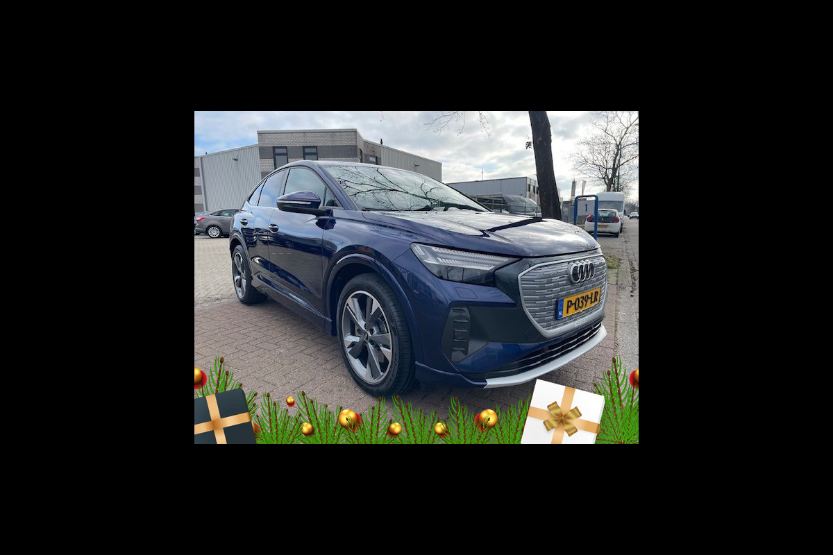 Audi Q4 Sportback e-tron 40 Launch S Edition Competition 77 kWh 78.000km Airco/ECC,S-Line,Virtueel Cockpit INCL. BTW