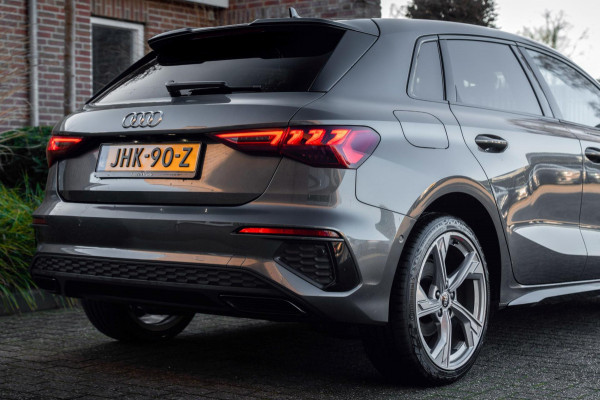 Audi A3 Sportback 40 TFSI e Business Edition 204 PK Aut. 3x S-Line Adaptive Keyless Sfeerverlichting Black Optic Camera 18''