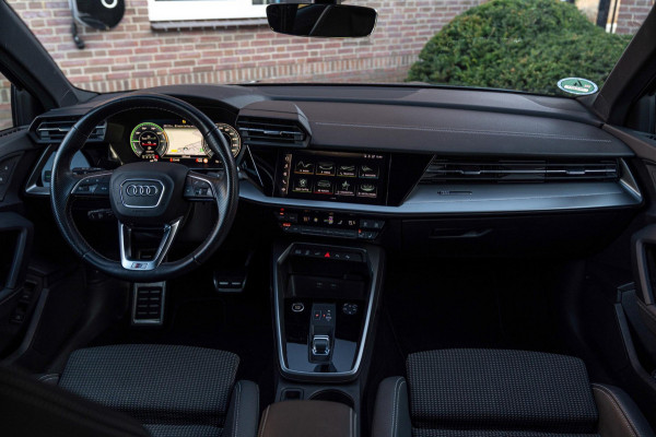 Audi A3 Sportback 40 TFSI e Business Edition 204 PK Aut. 3x S-Line Adaptive Keyless Sfeerverlichting Black Optic Camera 18''