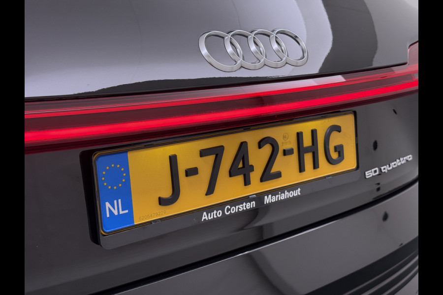 Audi e-tron 50 Quattro Business Edition 71kWh SOH 91% Navi Ecc Memory Camera DAB Pdc Stoelverwarming Elek.Stoelen Led Elek. Achterklep Lmv Privacy Glas Keyless Origineel Nederlandse Auto
