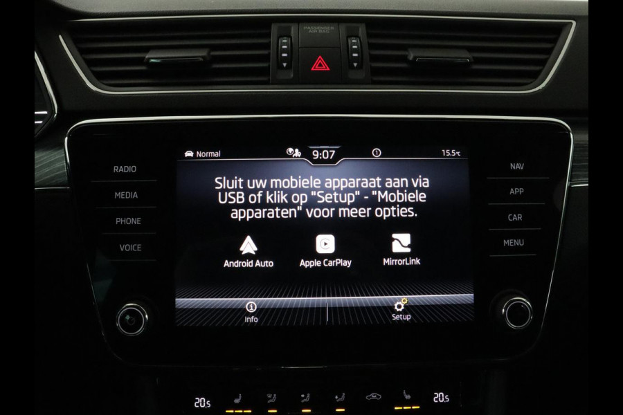 Škoda Superb 1.4 TSI iV Business Edition Plus | Trekhaak | Leder/Alcantara | Adaptive cruise | Stoelverwarming | Canton Sound | Camera | Carplay | Navigatie | Keyless | Full LED | Virtual Cockpit | PHEV | Plug In