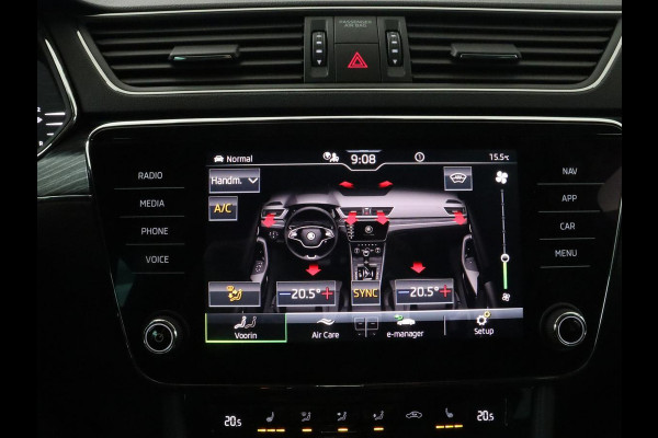 Škoda Superb 1.4 TSI iV Business Edition Plus | Trekhaak | Leder/Alcantara | Adaptive cruise | Stoelverwarming | Canton Sound | Camera | Carplay | Navigatie | Keyless | Full LED | Virtual Cockpit | PHEV | Plug In