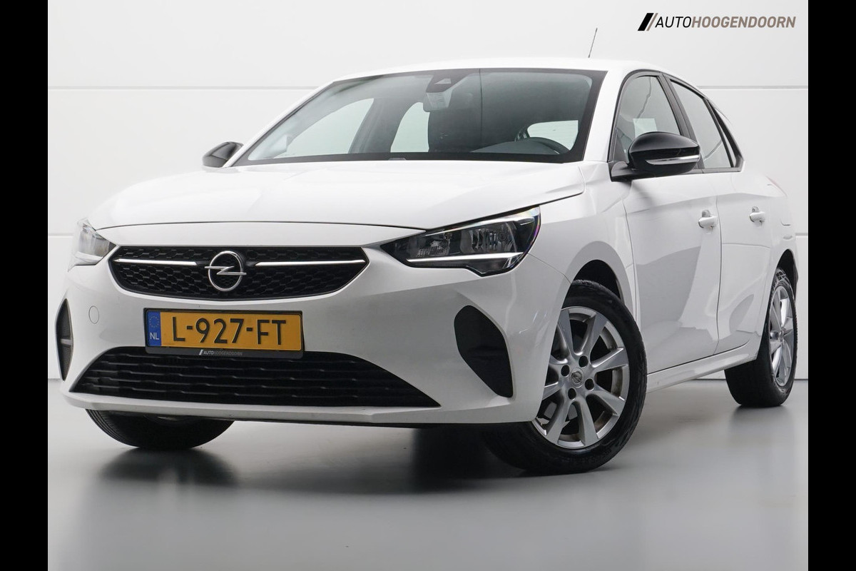 Opel Corsa 1.2 Edition Sport 100pk (APPLE CARPLAY,LED VERLICHTING,PARKEERSENSOREN,CAMERA,CLIMATE,CRUISE,LANE ASSIST,TOPCONDITIE)