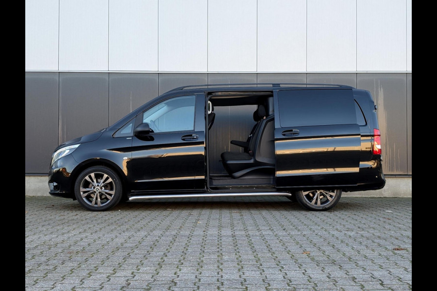 Mercedes-Benz Vito 116CDI LANG DUBBELE CABINE AUTOMAAT LED 2X SCHUIFDEUREN CRUISE CLIMATE CONTROL PDC CAMERA TREKHAAK