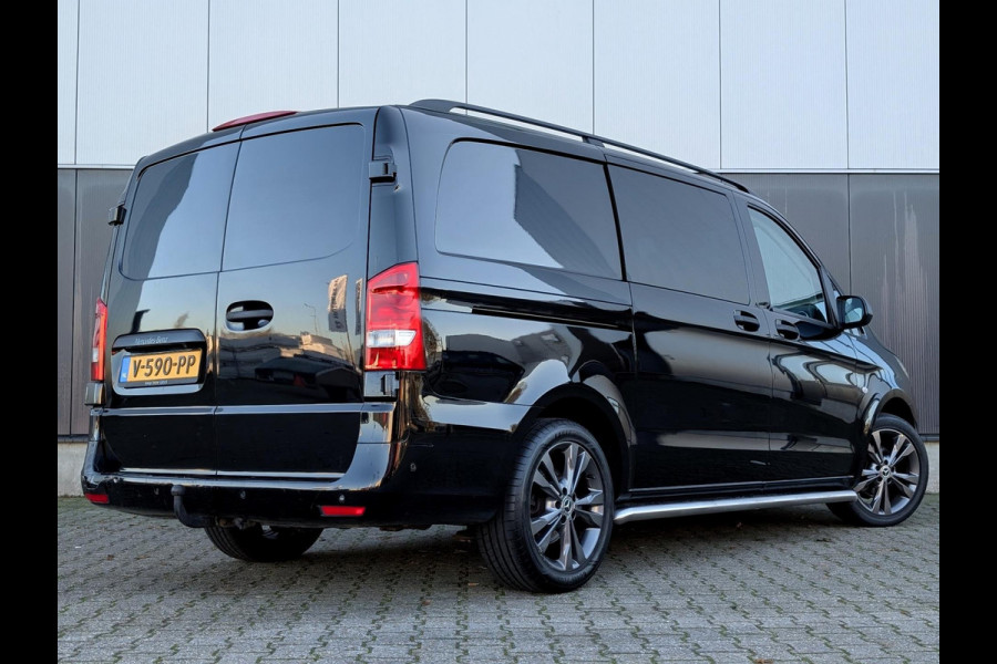 Mercedes-Benz Vito 116CDI LANG DUBBELE CABINE AUTOMAAT LED 2X SCHUIFDEUREN CRUISE CLIMATE CONTROL PDC CAMERA TREKHAAK