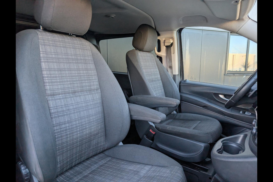 Mercedes-Benz Vito 116CDI LANG DUBBELE CABINE AUTOMAAT LED 2X SCHUIFDEUREN CRUISE CLIMATE CONTROL PDC CAMERA TREKHAAK