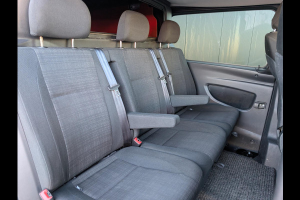 Mercedes-Benz Vito 116CDI LANG DUBBELE CABINE AUTOMAAT LED 2X SCHUIFDEUREN CRUISE CLIMATE CONTROL PDC CAMERA TREKHAAK