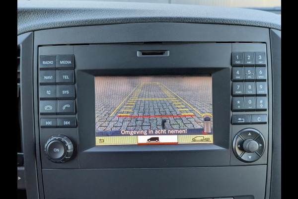 Mercedes-Benz Vito 116CDI LANG DUBBELE CABINE AUTOMAAT LED 2X SCHUIFDEUREN CRUISE CLIMATE CONTROL PDC CAMERA TREKHAAK