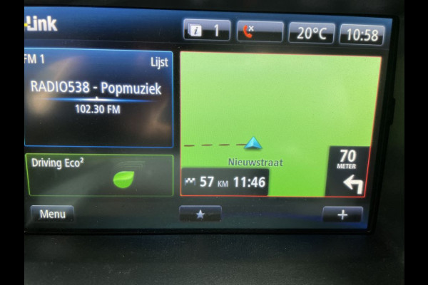 Renault Kangoo 1.5 dCi 90pk E6 R-link BPM Vrij! Lease €171 p/m, Airco, Navi + Camera, PDC, Volledig onderhoudshistorie aanwezig