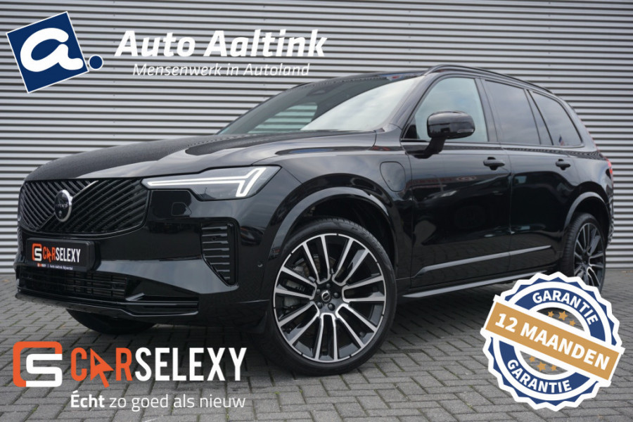Volvo XC90 455PK T8 PHEV Ultra Dark FACELIFT | LEDER PAKKET | MASSAGESTOEL