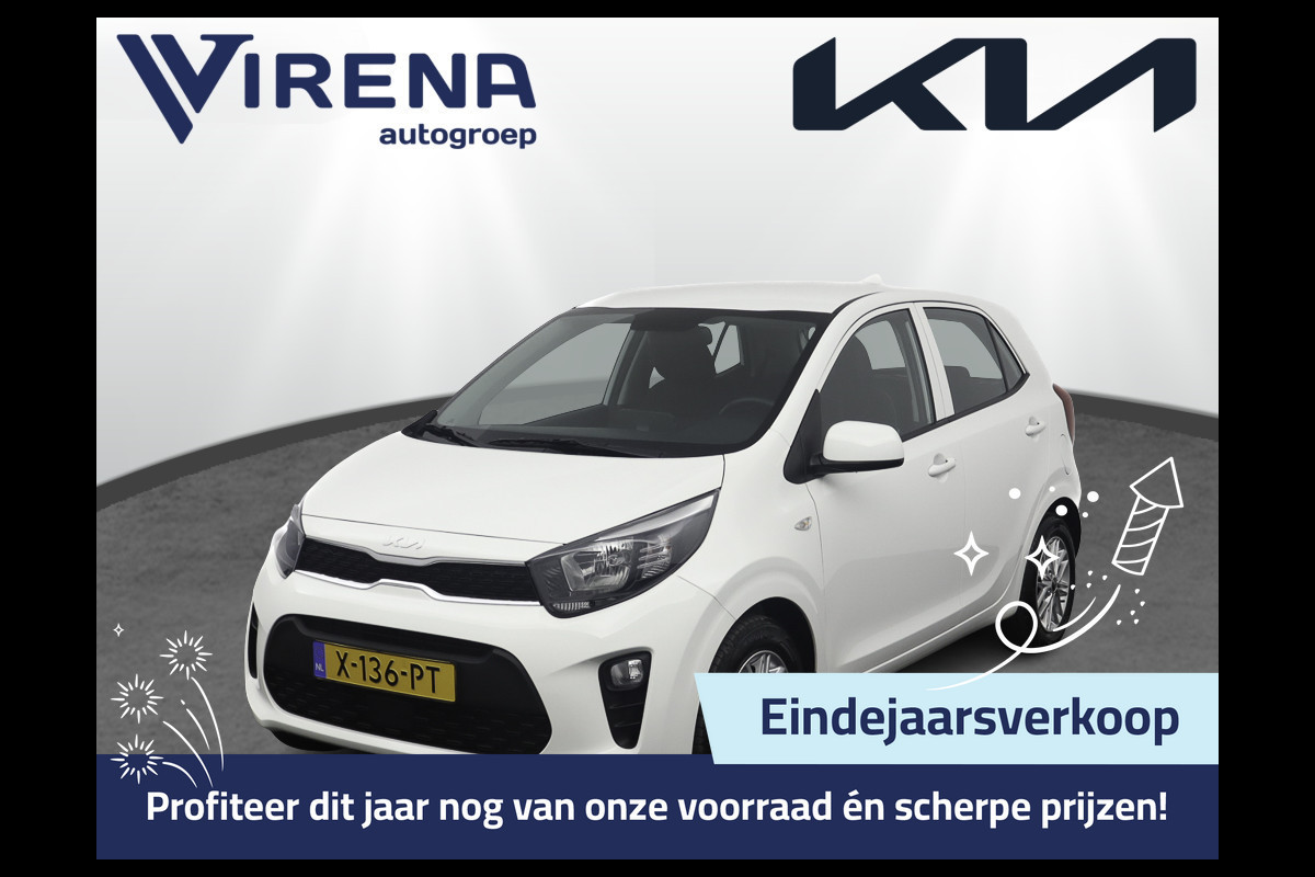 Kia Picanto 1.0 DPi DynamicLine - Airco - Apple Carplay/Android Auto - Cruise Control - Fabrieksgarantie tot 02-2031