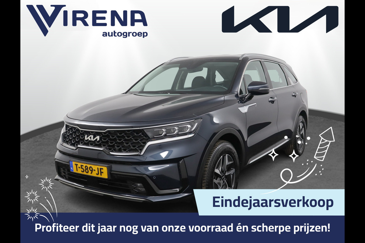 Kia Sorento 1.6 T-GDI Hybrid 2WD DynamicLine 7p. Automaat - Climate Control - LED Koplampen - Stoel/Stuurverwarming - Navigatie - Fabrieksgarantie Tot 2030