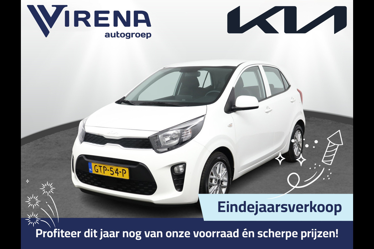 Kia Picanto 1.0 DPi DynamicLine Airco - Apple Carplay/Android Auto - Cruise Control - Achteruitrijcamera - Fabrieksgarantie tot 12-2031