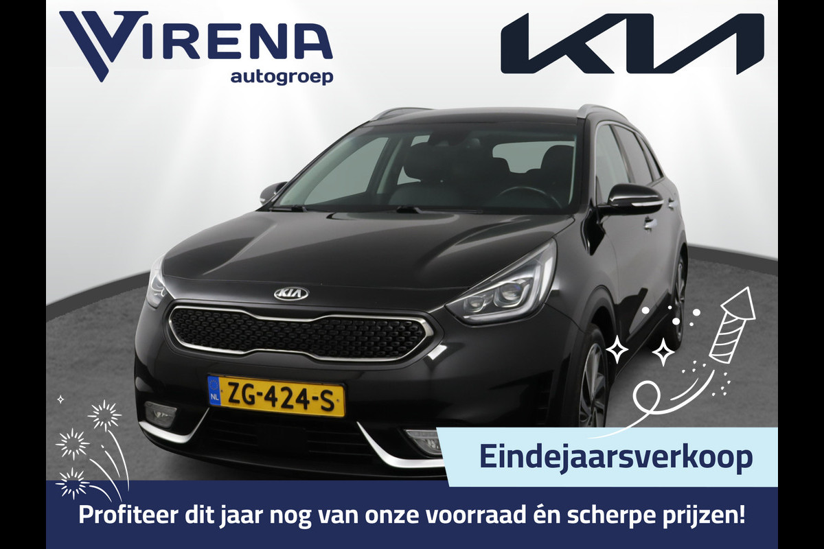 Kia Niro 1.6 GDi Hybrid ExecutiveLine Apple carplay/Android Auto - Cruise Control - Dodehoekdetectie - Navigatie - Stuur/Stoel Verwarming - Stoelverkoeling - Fabrieksgarantie tot 05-2026