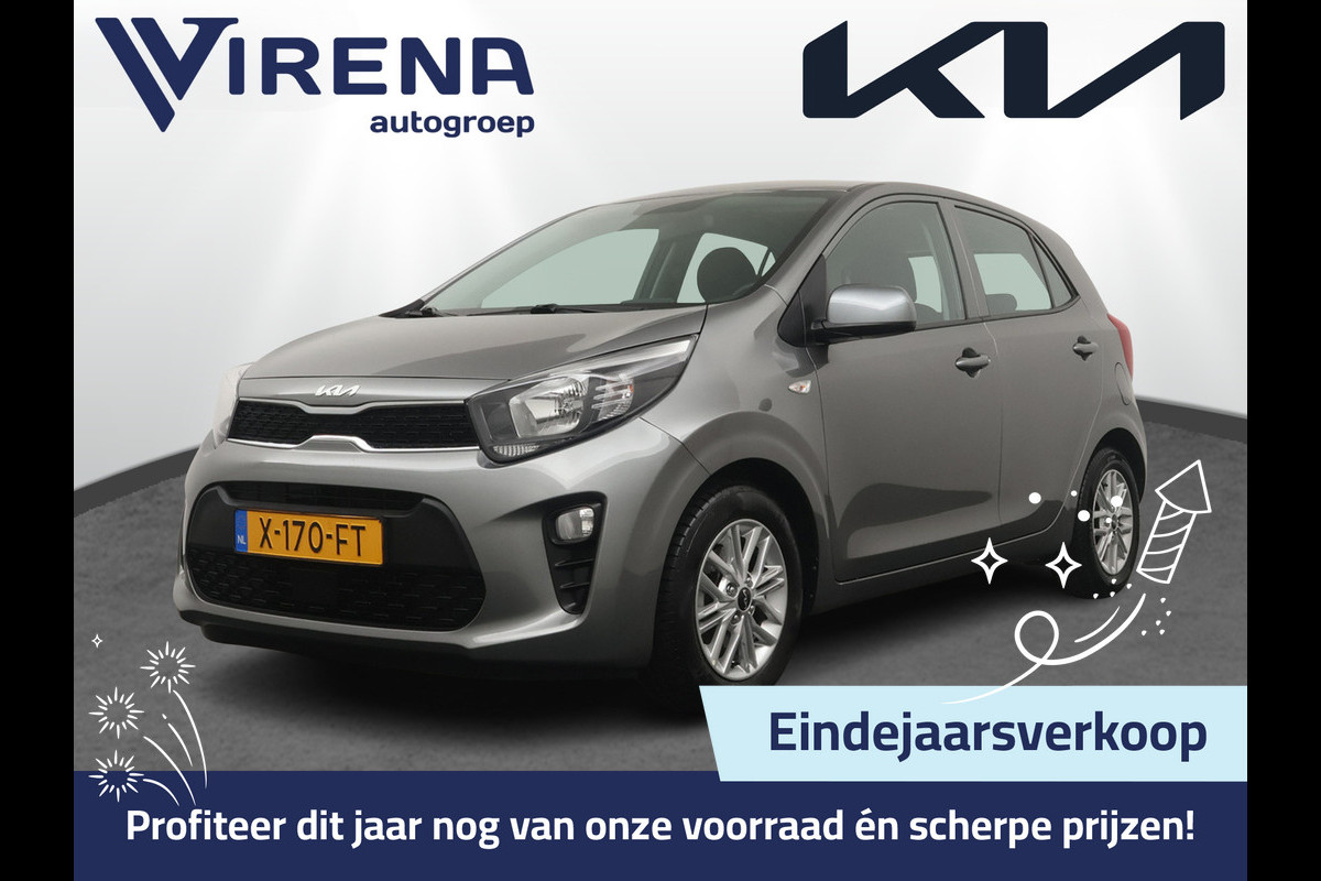 Kia Picanto 1.0 DPi DynamicLine - Cruise Control - Apple Carplay/Android Auto - DAB - Achteruitrijcamera - Fabrieksgarantie 11-2030 150.000 km