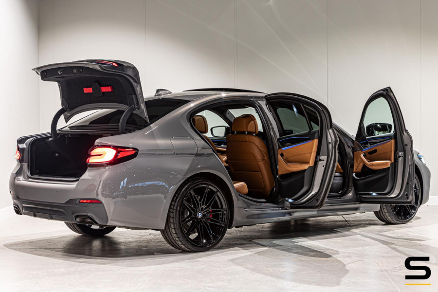 BMW 5 Serie 530e xDrive|M-sportPlus|Pano|HUD|Cam|Garantie