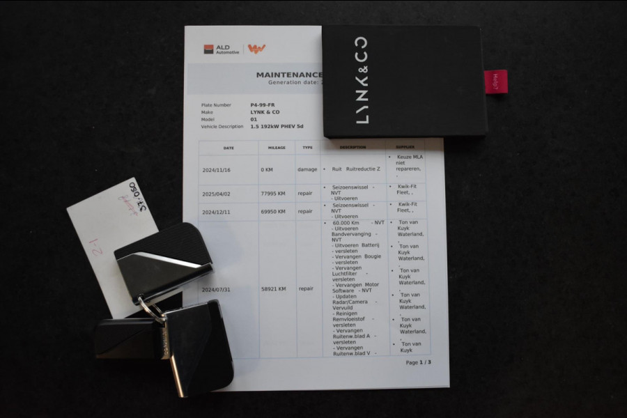 Lynk & Co 01 1.5 | TREKHAAK | INFINITY | SOH 94% | PANO | NAP | DEALER ONDERHOUDEN | CAMERA | APPLE CARPLAY | ANDROID AUTO