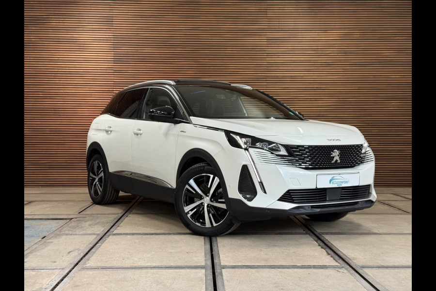 Peugeot 3008 1.6 HYbrid 225 GT | Pano | Leder | Parelmoer | Afneembare Trekhaak | Navigatie | Stoelverwarming