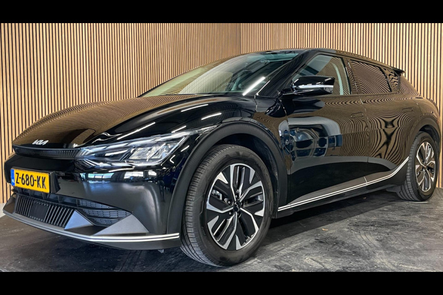 Kia Ev6 Light Edition 58 kWh|100% SOH|LEDER|ACC|ANDROID+CARPLAY|CAMERA|STOEL-, STUURVERW|LAGE KM'S|NAP|NL-AUTO|INCL.BTW|1e EIG.|