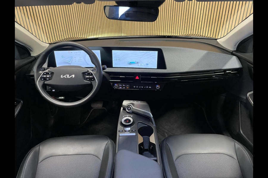 Kia Ev6 Light Edition 58 kWh|100% SOH|LEDER|ACC|ANDROID+CARPLAY|CAMERA|STOEL-, STUURVERW|LAGE KM'S|NAP|NL-AUTO|INCL.BTW|1e EIG.|