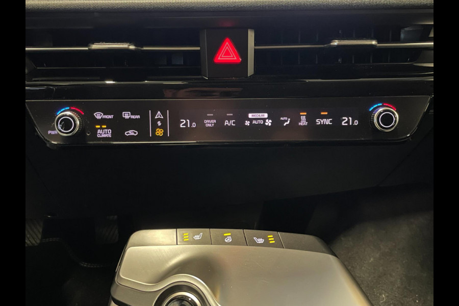 Kia Ev6 Light Edition 58 kWh|100% SOH|LEDER|ACC|ANDROID+CARPLAY|CAMERA|STOEL-, STUURVERW|LAGE KM'S|NAP|NL-AUTO|INCL.BTW|1e EIG.|