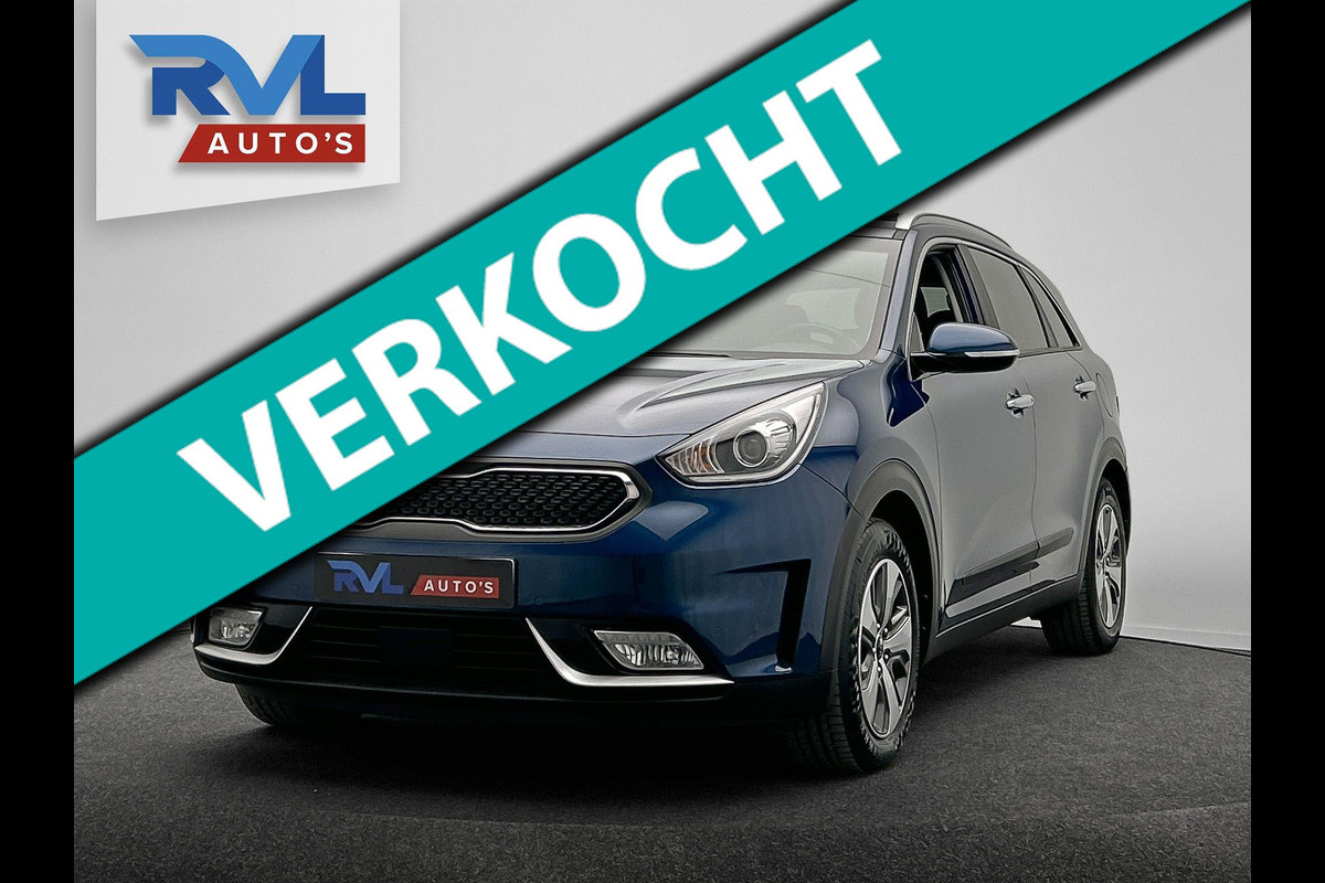 Kia Niro 1.6 GDi Hybrid DynamicLine Pano/dak Trekhaak Adaptieve/Cruise Navigatie 1e Eigenaar