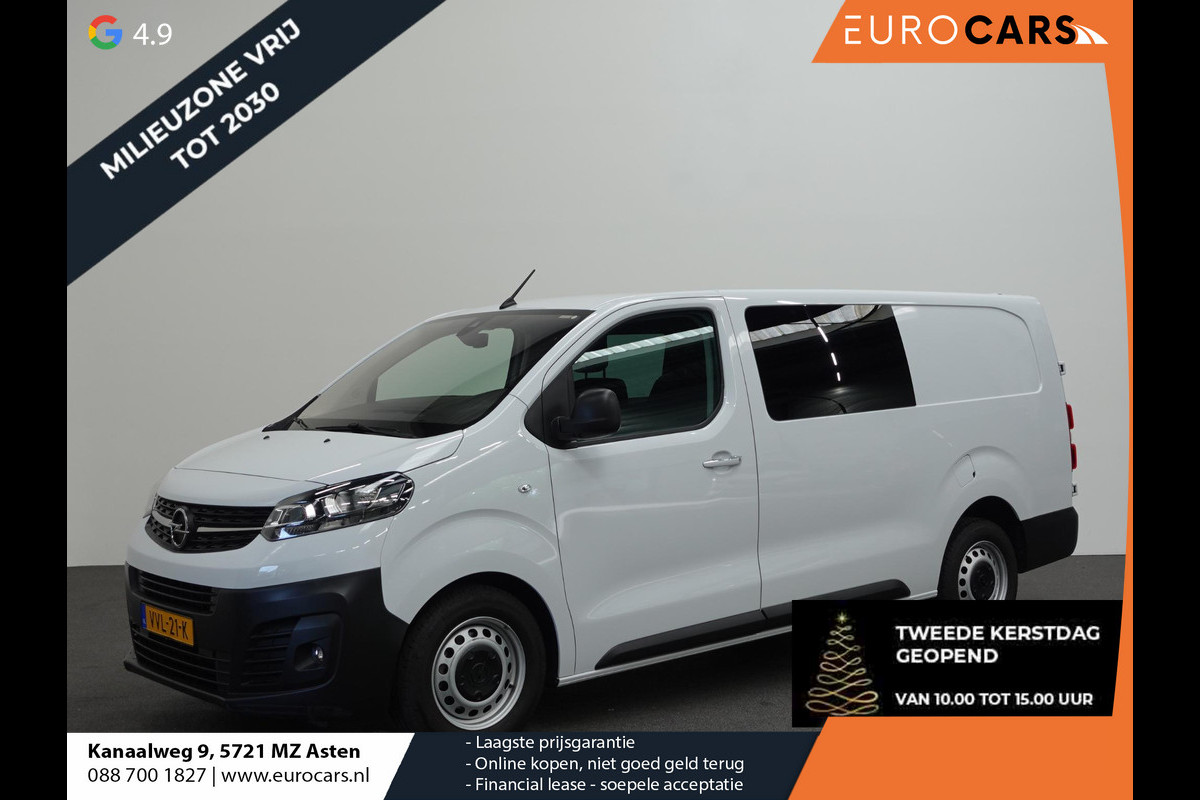 Opel Vivaro 145pk L3H1 Automaat Dubbele Cabine Edition Airco Airco Navi Trekhaak