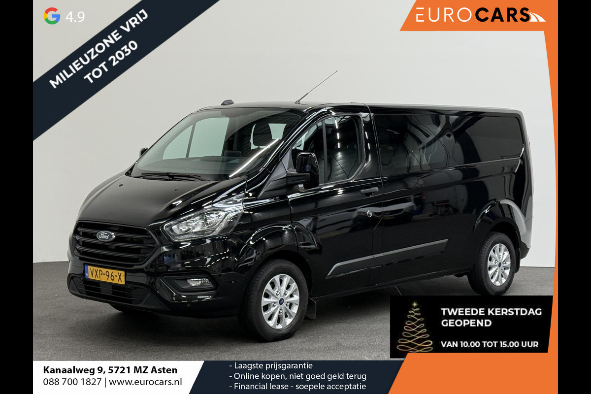Ford Transit Custom 300 2.0 TDCI L2H1 Trend Automaat Dubbele Cabine Airco Navi Cruise Camera Trekhaak