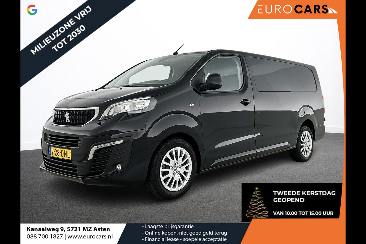 Peugeot Expert 180pk Long L3H1 Premium Dubbele Cabine Automaat Navigatie Trekhaak Climate control parkeersensoren