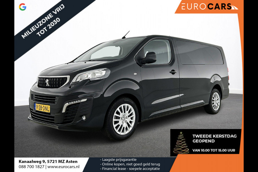 Peugeot Expert 180pk Long L3H1 Premium Dubbele Cabine Automaat Navigatie Trekhaak Climate control parkeersensoren