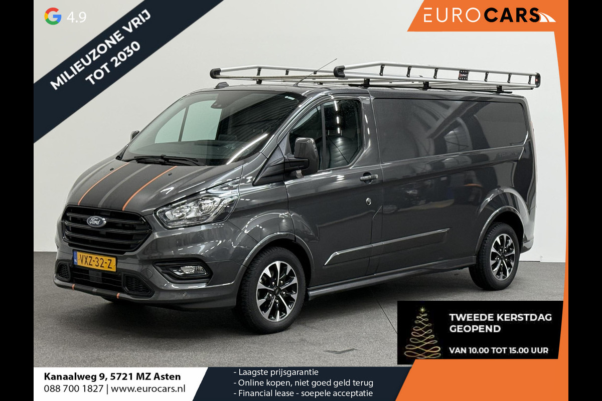 Ford Transit Custom 320 2.0 TDCI L2H1 Sport Automaat Airco ACC Bluetooth Navi Trekhaak Imperiaal