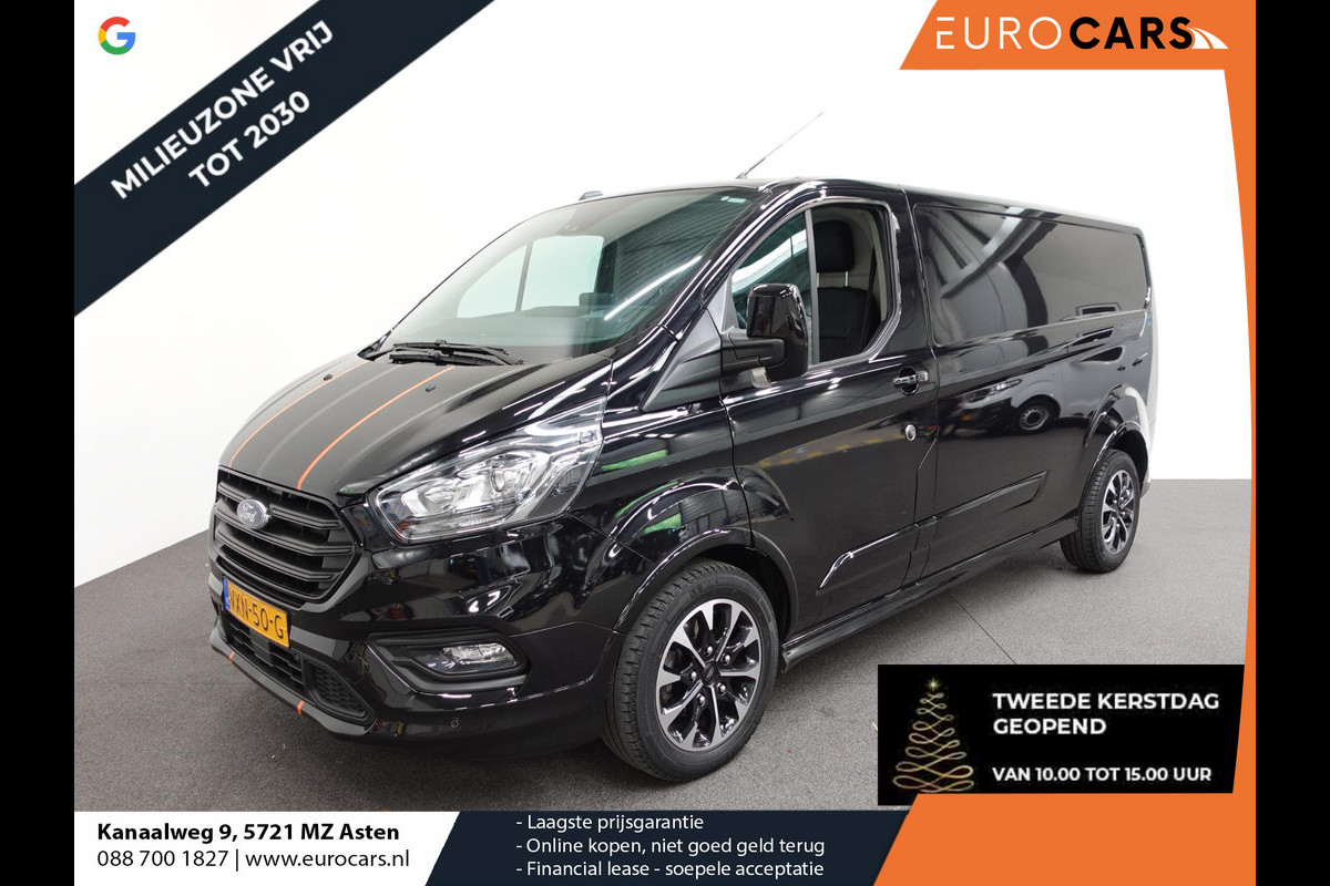 Ford Transit Custom 320 2.0 TDCI L2H1 Sport Airco ACC Bluetooth Navi Trekhaak