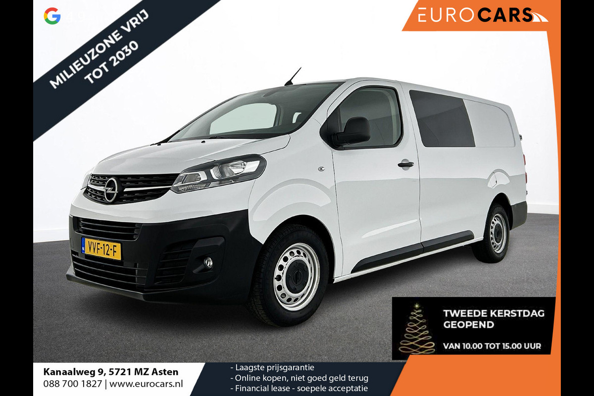 Opel Vivaro 2.0 CDTI L3H1 Dubbele Cabine Edition Airco Navigatie Trekhaak Cruise control