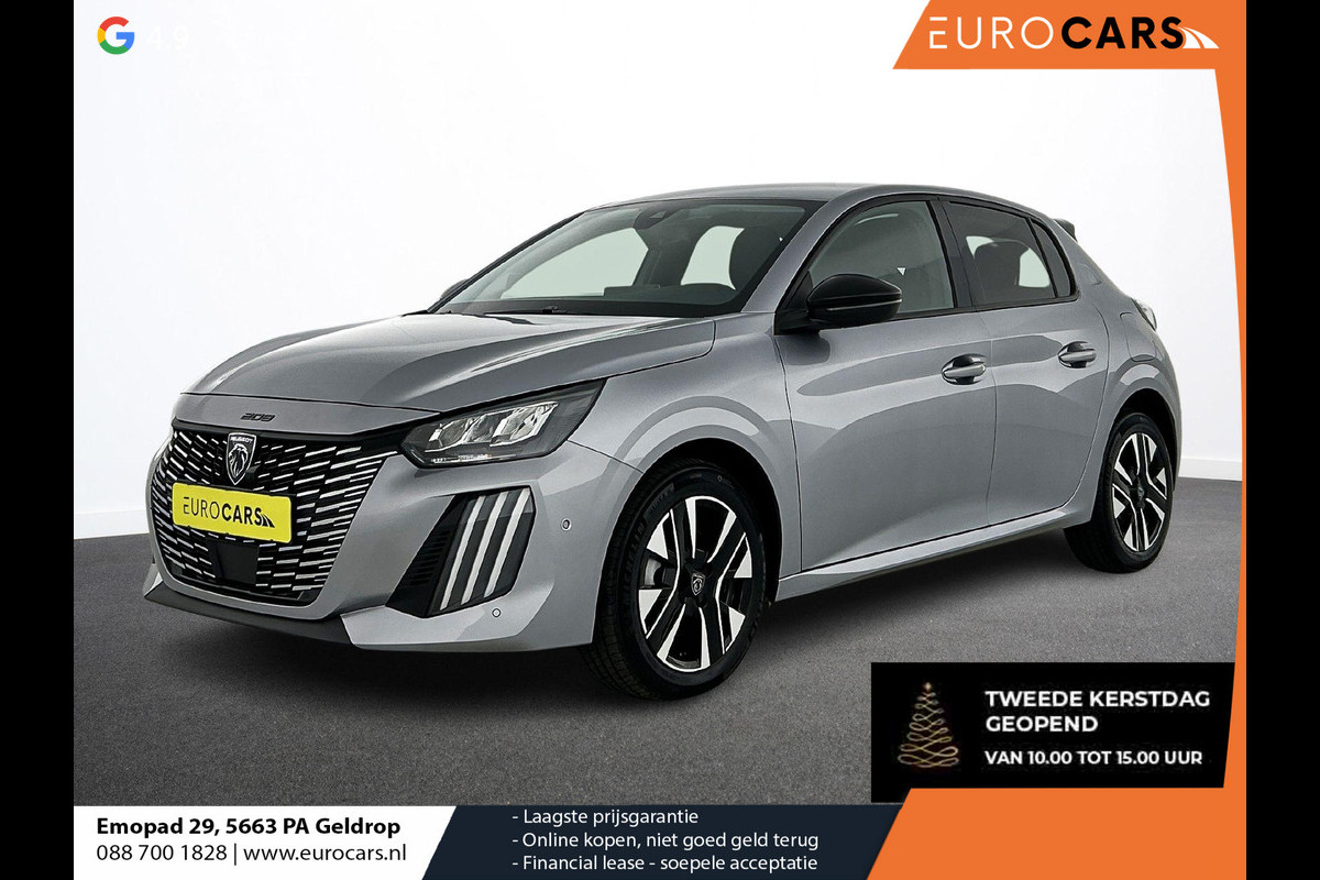 Peugeot 208 1.2 Hybrid 100PK Automaat Allure | Navigatie | Apple Carplay/Android Auto | Airco | Camera | Parkeer sensoren | Cruise Control | Led | Lichtmetalen Velgen