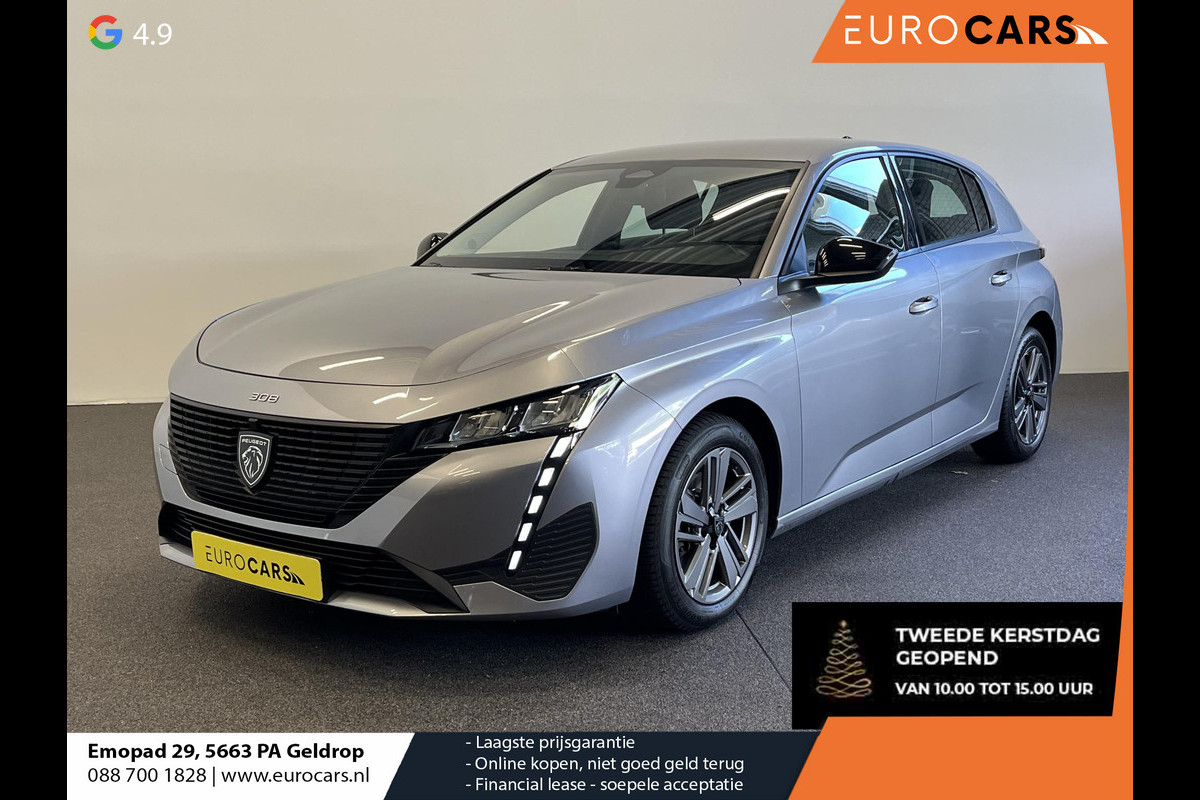 Peugeot 308 1.2 130pk Aut-8 PureTech Active Pack Business Airco Navi Parkeersensoren Full LED Adaptive Cuise Control Virtual cockpit