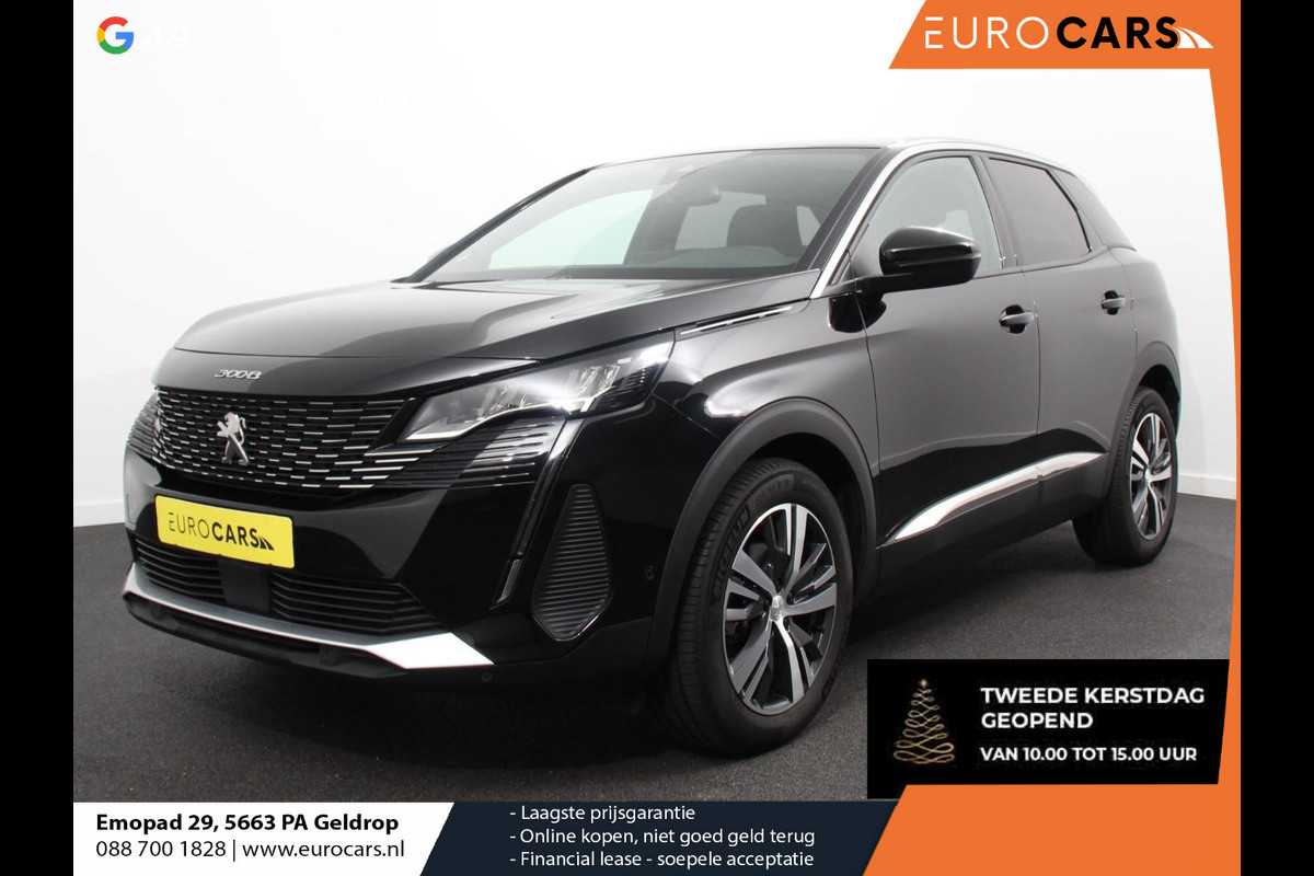 Peugeot 3008 1.2 PureTech Allure Climate control Adaptive cruise control Achteruitrijd camera Parkeersensoren Verwarmde voorstoelen LED Navigatie Apple Carplay/ Android Auto
