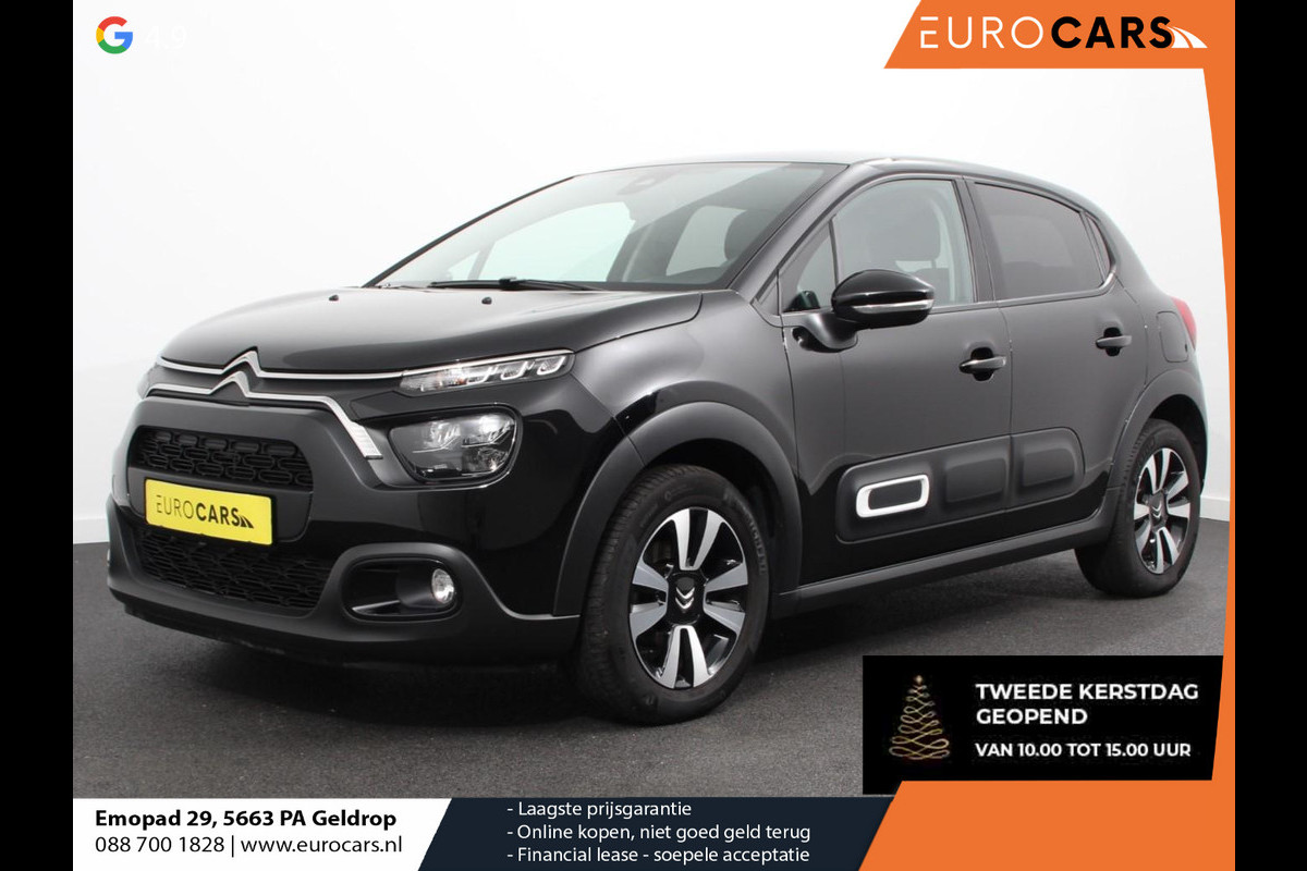 Citroën C3 1.2 PureTech Max Automaat  Airco Navigatie d.m.v.Apple carplay / Android Auto Parksensoren Lichtmetalen Velgen