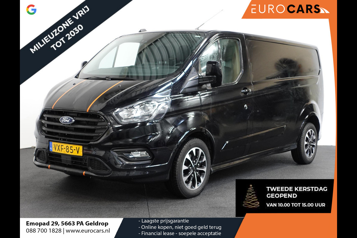 Ford Transit Custom 170pk Automaat L2H1 Sport Airco| ACC Bluetooth| Navi| Trekhaak| #
