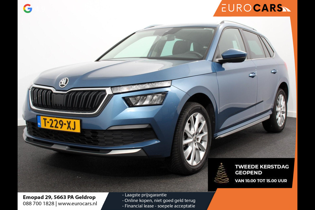 Škoda Kamiq 1.0 TSI 110pk DSG Style Navigatie Virtual Cockpit Lane Assist 17 Inch Lichtmetalen Velgen