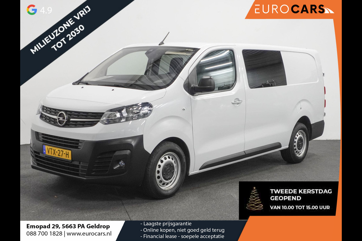 Opel Vivaro 2.0 CDTI L3H1 145pk Dubbele Cabine Edition Navigatie Trekhaak Cruise control Airco