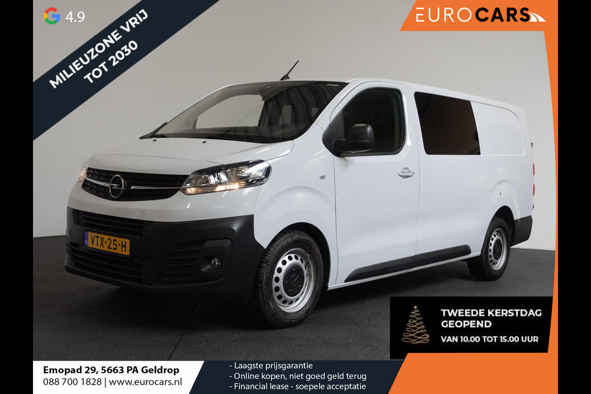 Opel Vivaro 2.0 CDTI L3H1 Dubbele Cabine Edition Navigatie Trekhaak Cruise control Airco