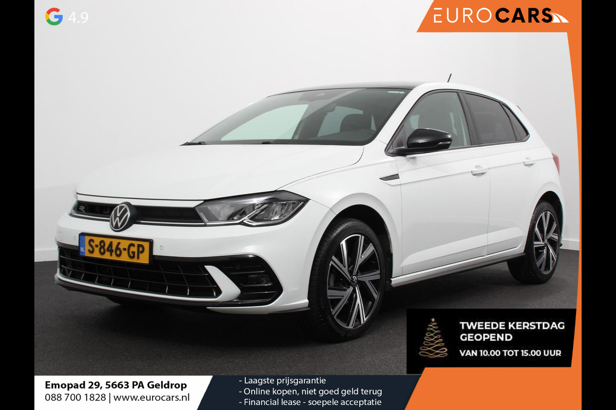 Volkswagen Polo 1.0 TSI R-Line DSG Navigatie App Connect Climate Control DAB LED Parkeer sensoren Cruise control adaptive Lichtmetalen velgen