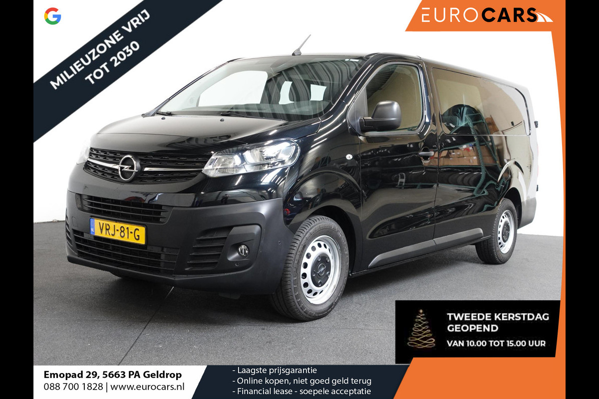 Opel Vivaro 102pk L3H1 Edition Dubbele Cabine 6persoons Navigatie Trekhaak Airco Cruise control