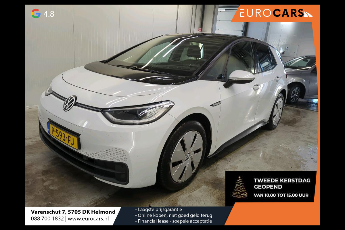 Volkswagen ID.3 Pro 58 kWh Panoramadak Navigatie Apple Carplay/Android Auto Parkeersensoren Adaptive Cruise Control Full LED Matrix Climate Control