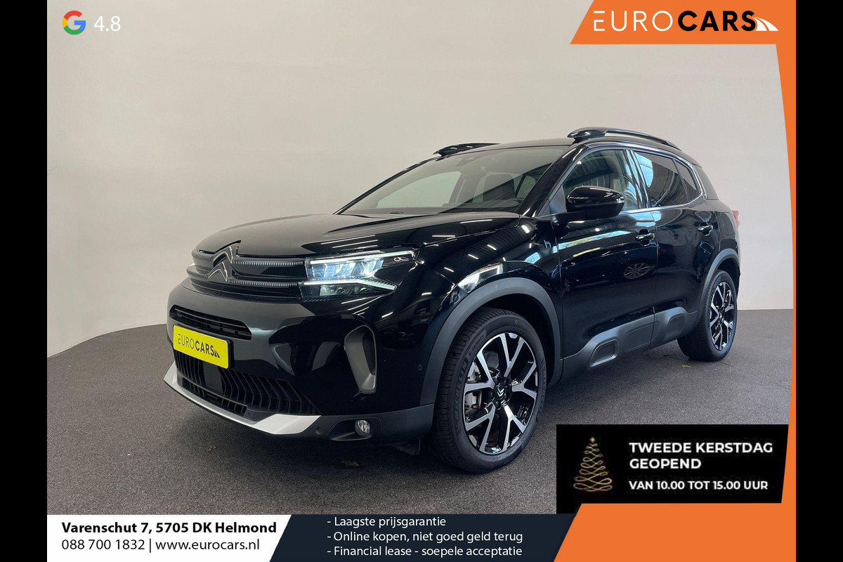 Citroën C5 Aircross 1.6 Plug-in Hybrid 225 Shine Navigatie Apple Carplay/Android Auto Camera Parkeersensoren Adaptive Cruise Control Dodehoek assistent Stoelverwarming Climate Control