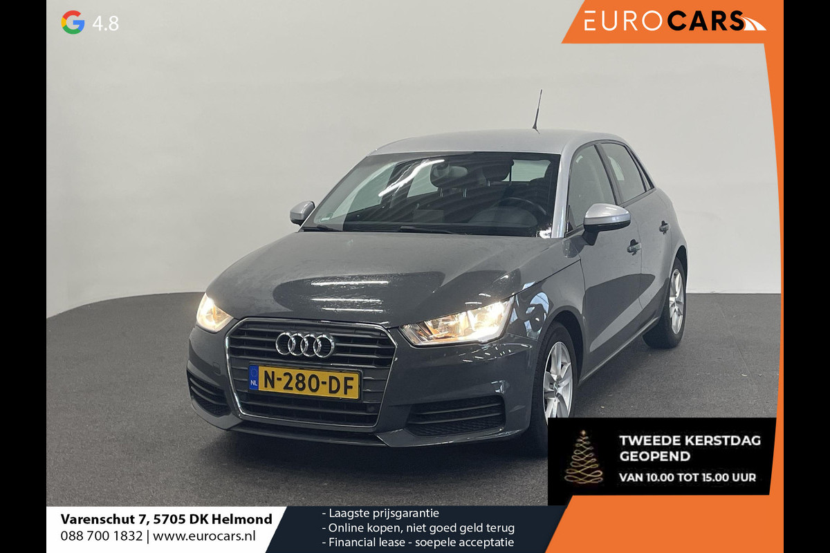 Audi A1 Sportback 1.0 TFSI 5 Deurs Navigatie Parkeersensoren voor+achter Clima Bluetooth Cruise Control Afwijkende dakkleur  Nette auto!