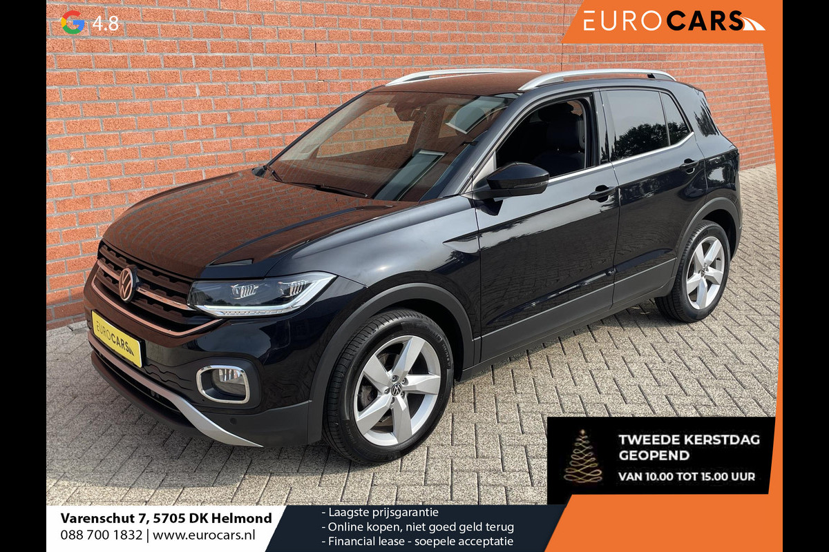 Volkswagen T-Cross 1.0 TSI 110pk DSG Style | Navigatie | Apple Carplay / Android Auto | Camera | Parkeer sensoren | Dab | Winterpakket | Digitale Cockpit
