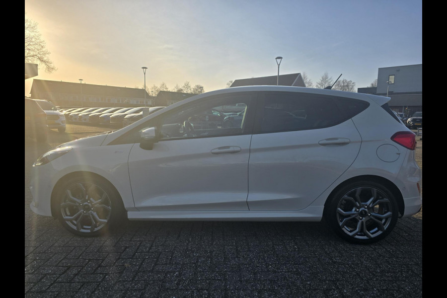 Ford Fiesta 1.0 EcoBoost Hybrid ST-Line X | Adaptive cruise control | Winter Pack | Dodehoeksensoren | Full-LED koplampen | Achteruitrijcamera | Draadloze telefoonlader | Privacy glass