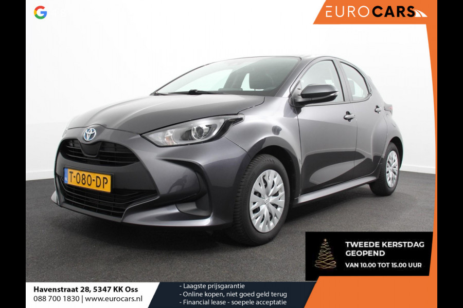 Toyota Yaris 1.5 Hybrid Comfort Aut Carplay Automatische Airco Toyota Safety Sense Adaptieve lampen Verkeerborden herkenning bots waarschuwing