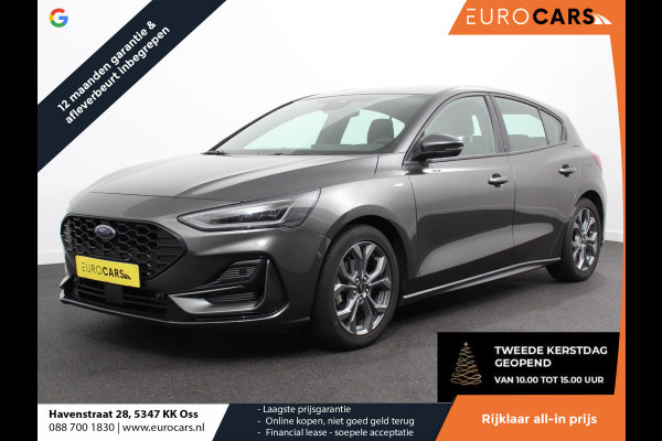 Ford Focus 1.0 125 PK Hybrid ST Line Groot Scherm! Navigatie Climate Control Led Dab Camera Parkeer sensoren Cruise Control Lichtmetalen velgen Prijs Incl. BOVAG Garantie